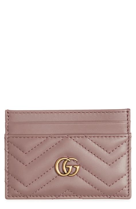 gucci leather card holder|gucci card holder nordstrom.